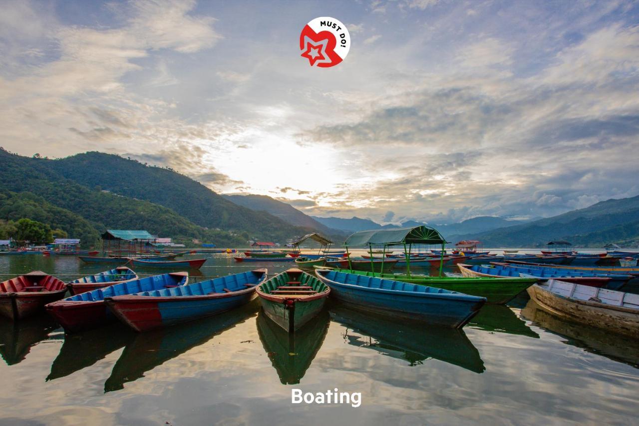 Spot On 445 New Hotel Natureland Pokhara Extérieur photo